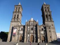 A catedral de Puebla, no México